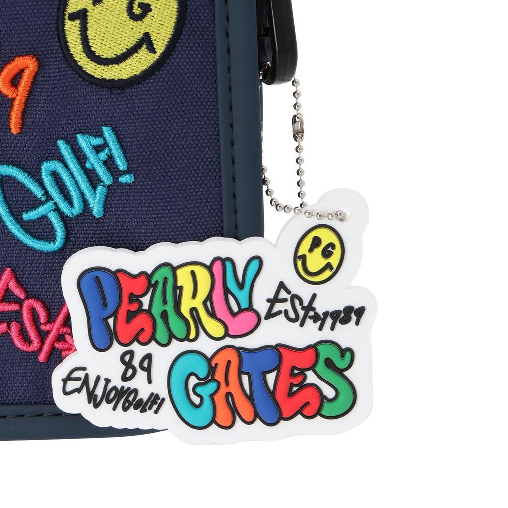 [Pearly Gates] Multi Holder [LoveGOLF Series] (Nico-chan rubber strap included)  Golf accessory case  053-4184511 120Navy FR