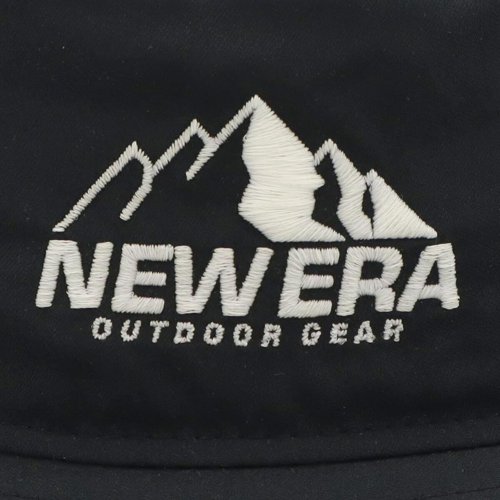 [New Era] Outdoor Adventure Hat, UV Embroidery Thread, Black, ML, OD ADV LT DWR POLY BLK