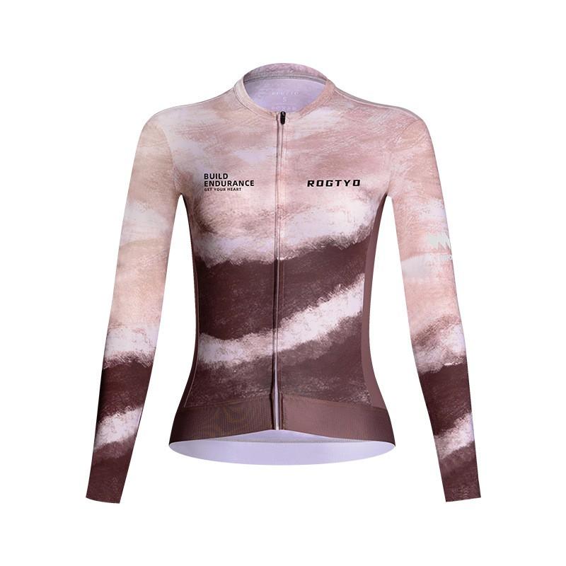 Womens Cycling Jersey Short Sleeve Long Breathable Lightweight Bike Riding Top