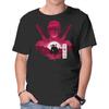Unisex Crew Neck T-Shirt Sound Hashira Graphic Short Sleeve Casual Tee