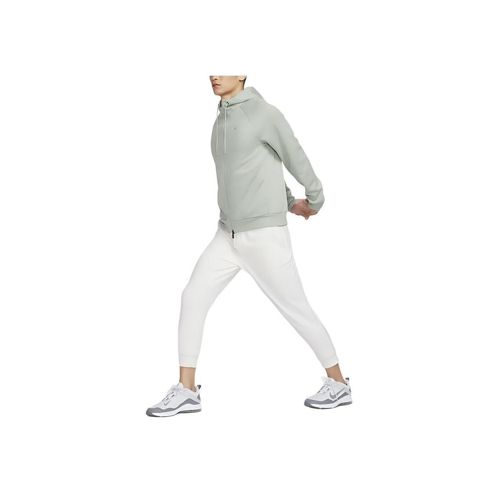 Nike Primary Dri-Fit Versatile Hooded Zip Breathable Quick-Dry Running Jacket Men Jackets Horizon-Green FZ0968-370