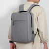 Versatile Backpack High Quality Oxford Cloth Black Grey Blue Red Business Rucksack Washable Computer Bag Unisex