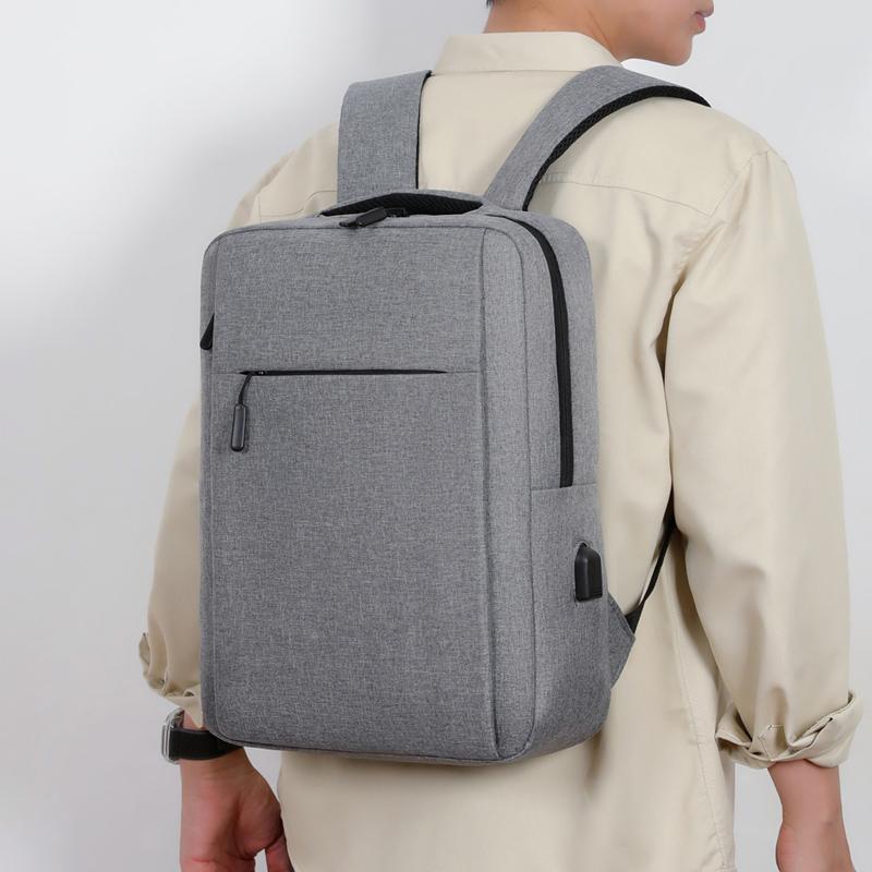 Versatile Backpack High Quality Oxford Cloth Black Grey Blue Red Business Rucksack Washable Computer Bag Unisex