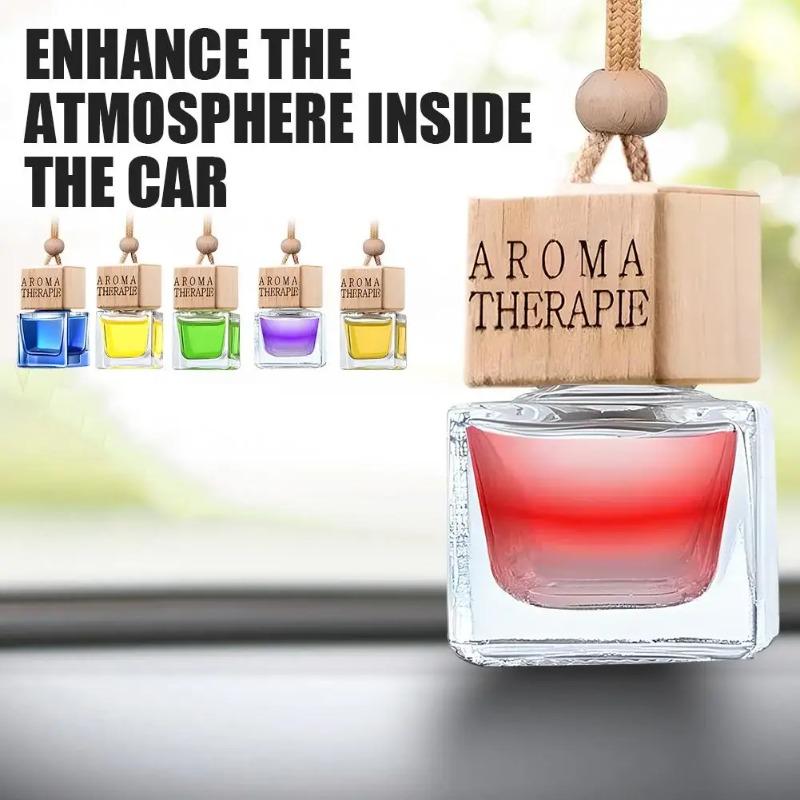 Auto Lufterfrischer Aromatherapie Duft Schmuck Anhänger Flasche Parfüm Diffusor Auto Hängend Parfüm Dekoration