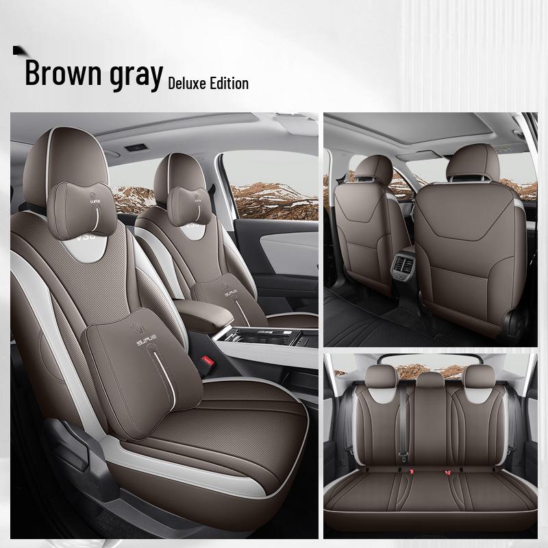 Breathable Full-Coverage Leather Seat Covers for 2026 VW Jetta VS8