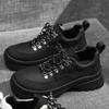 Mountaineering Men's Shoes Outdoor Hiking Shoes Mountain Vintage Cargo Thick Sole Increase Sports Casual Fashion Shoes