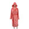 Couples' Casual Flannel Hooded Bathrobe Pajamas