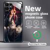 anime Frieren Beyond Journey's End   Phone Case For Samsung S25 S24 S23 S22 S21 S20 Plus Ultra Note20 Glass Magnetic Case
