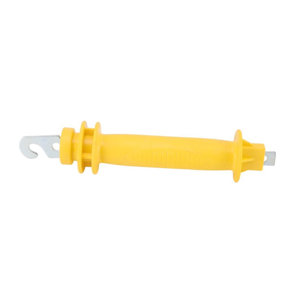 Yellow Electric Fence Handle PE Insulated Fence Grip Durable Gate Grip Bar  Livestock Fence