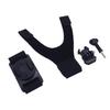 360 Degree Rotating Wrist Strap Mount PC TPE Nylon Action Camera Hand Strap Mount Holder for