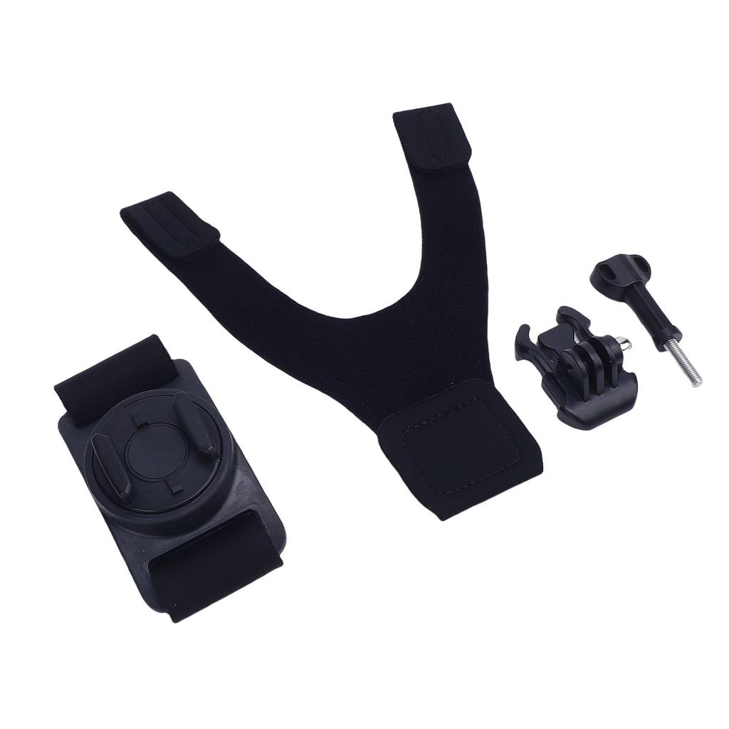 360 Degree Rotating Wrist Strap Mount PC TPE Nylon Action Camera Hand Strap Mount Holder for