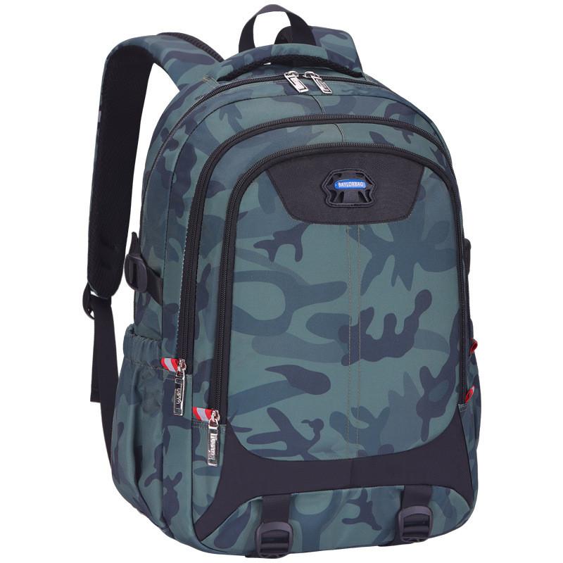 Camouflage Student Backpack For Teens And Adults With Large Capacity And Ergonomic Design