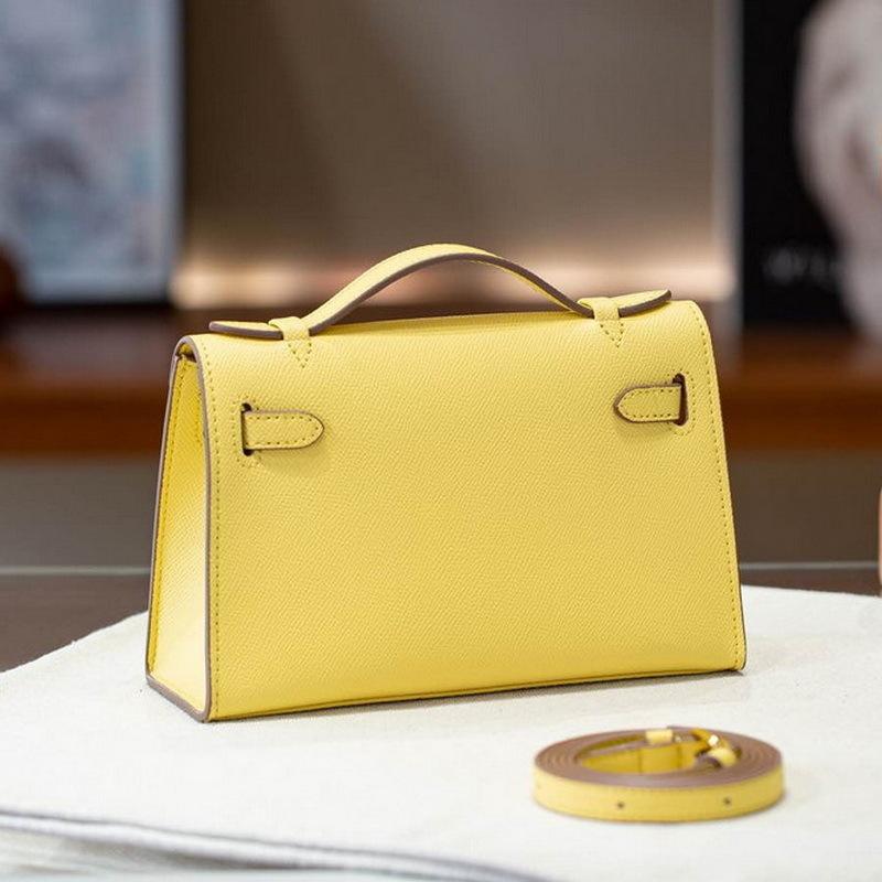 Tas Dames 2026 Nieuw Palmpatroon Koeienhuid 22cm Mini Generatie Kai-Li Mode Draagbare Echte Leer Dames Tas