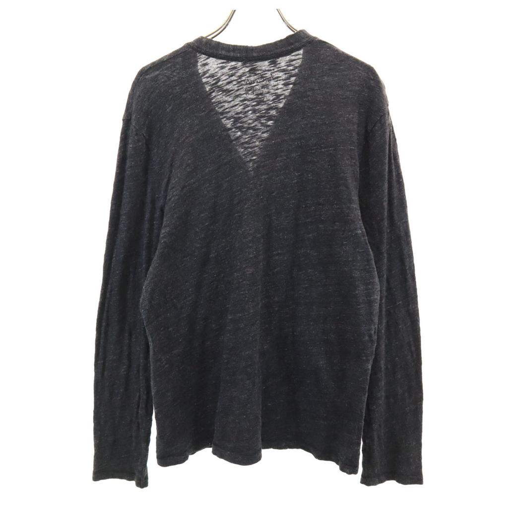 Ambiente Made In Portugal Long Sleeve V Neck Knit Cardigan S Dark Gray Women Used