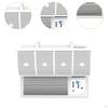 Adjustable Air Conditioner Flow Enhancer for Home and Office