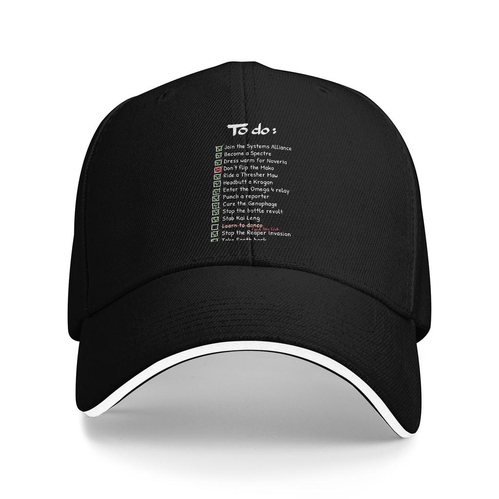 Mass Effect N NorUnisexdy Baseball Caps Retro Sandwich Cap Unisex Adjustable Caps Hat Outdoor