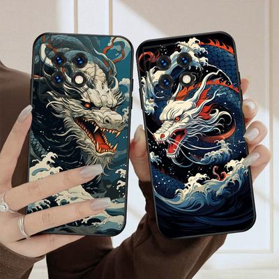 Sea White Dragon For OnePlus 8 9 11 12 13 10 Pro 9RT 8T 12R Ace 3 5 2V Nord CE 2 4 Lite N20 SE N30 N200 Silicone Soft Phone Case