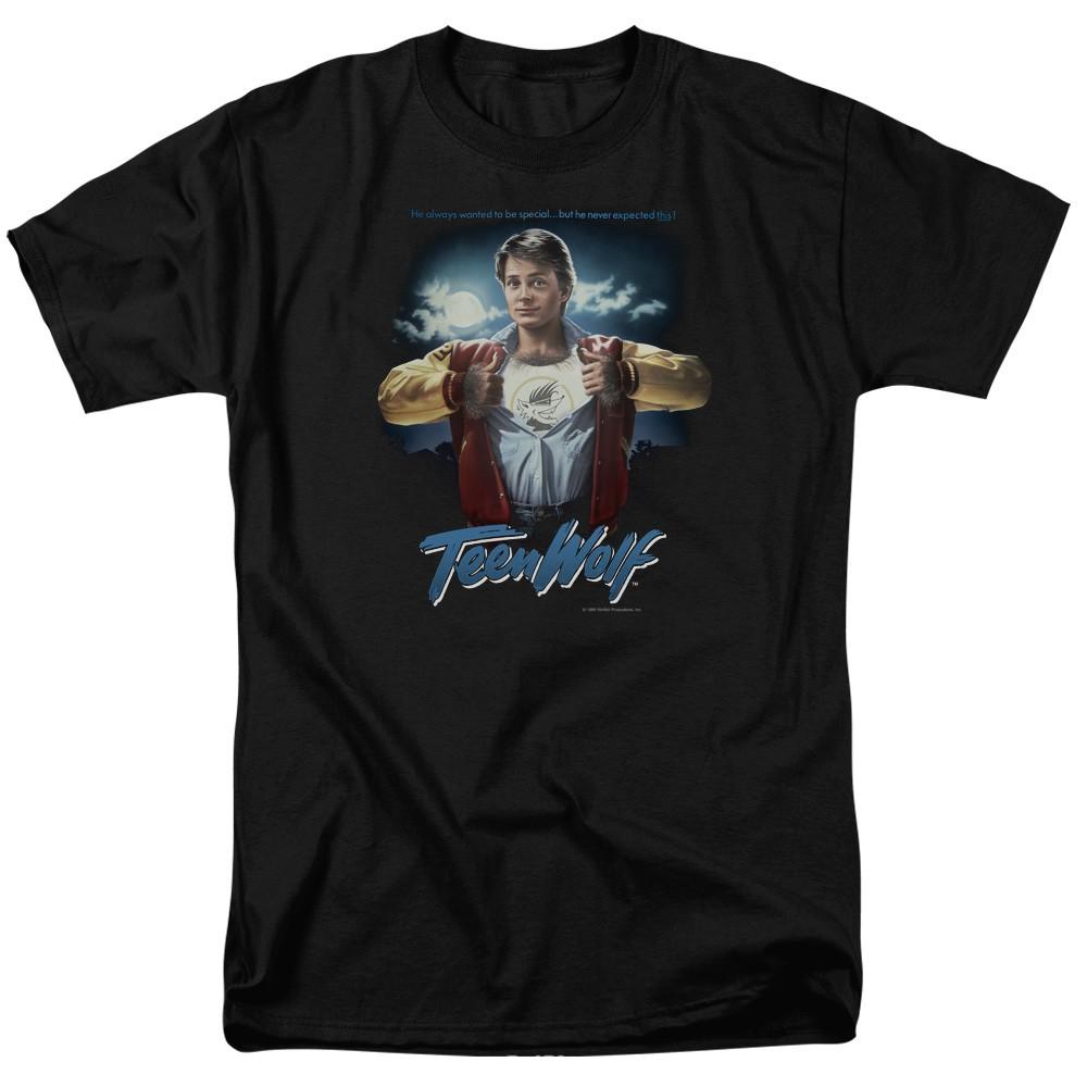 

Teen Wolf Movie Poster Licensed Adult T-Shirt S