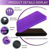 Gel Seat Cushion Summer Breathable Honeycomb Design For Pressure Relief Back Tailbone Pain for Home Office Wheelchair Chair Cars