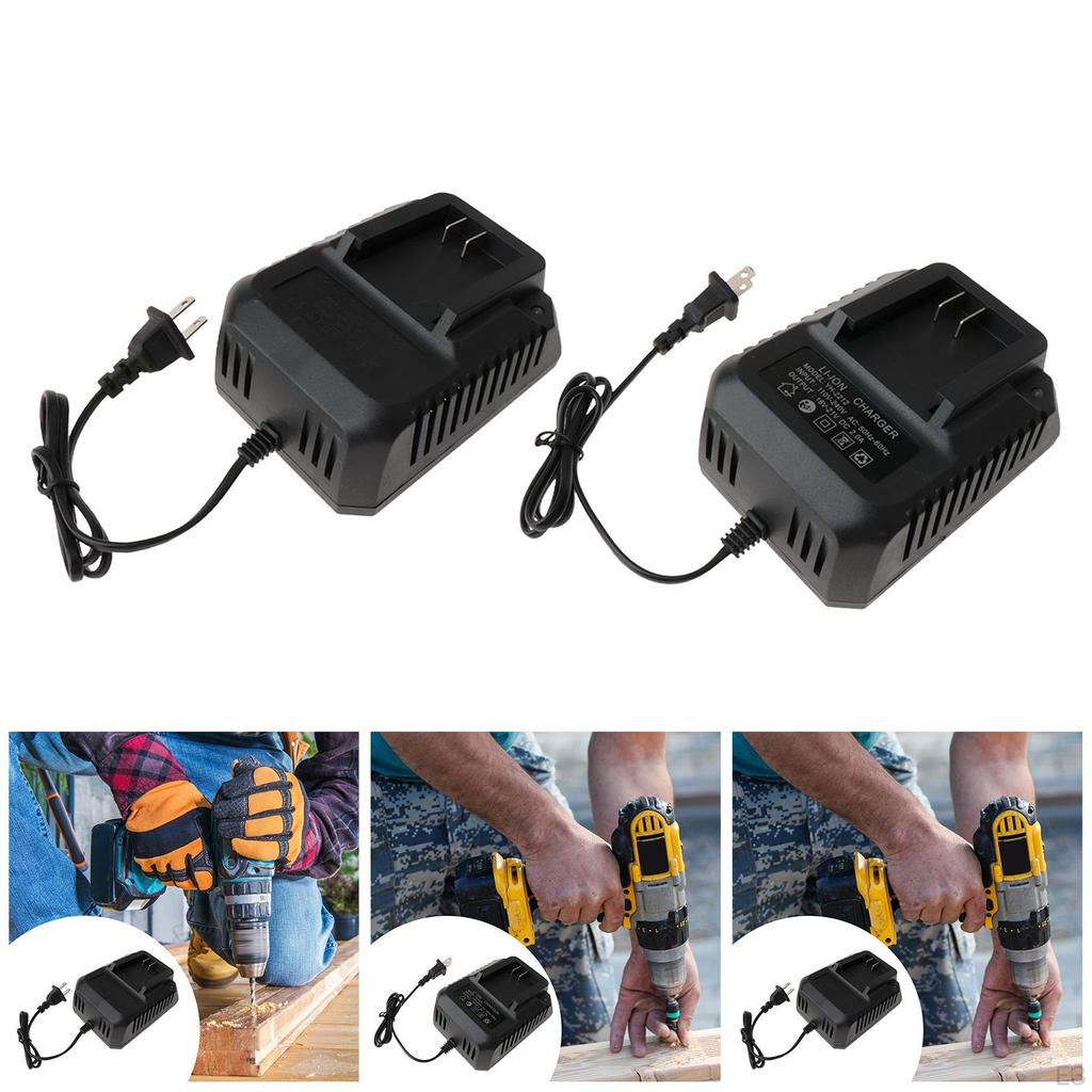 Power Tool Battery Compact Fast Charging Performance Sturdy for 21V US Plug Wrench Electric