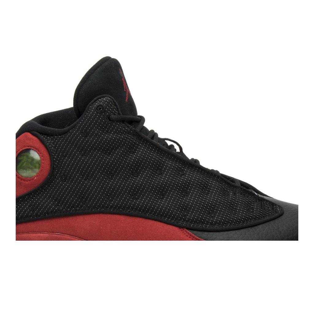 Air Jordan 13 Retro 'Bred' 2017 (Unisex) Schwarze / Wahre Rote / Weiße Vintage Basketballschuhe 414571 004