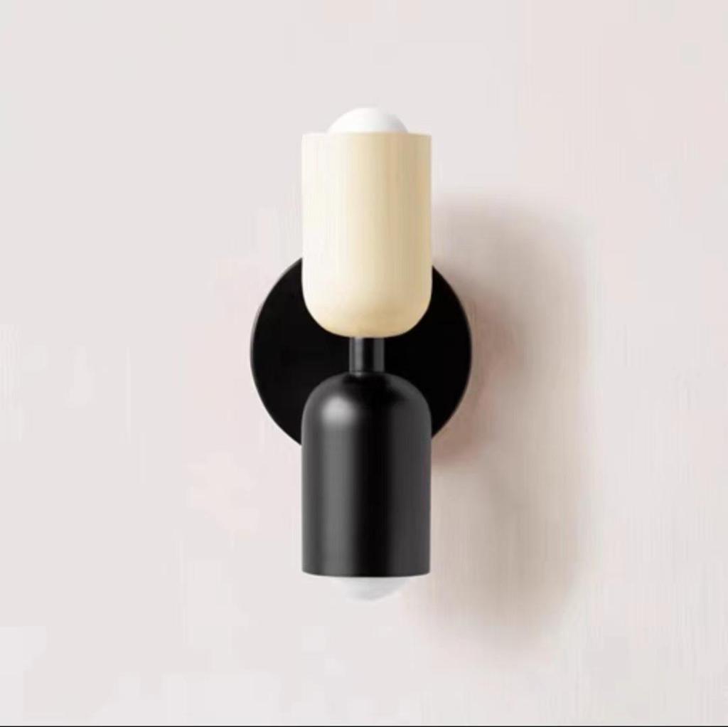 Vintage Cream Double Head Wall Lamp for Bedroom or Dining Room - French Style Nordic Lighting Fixture