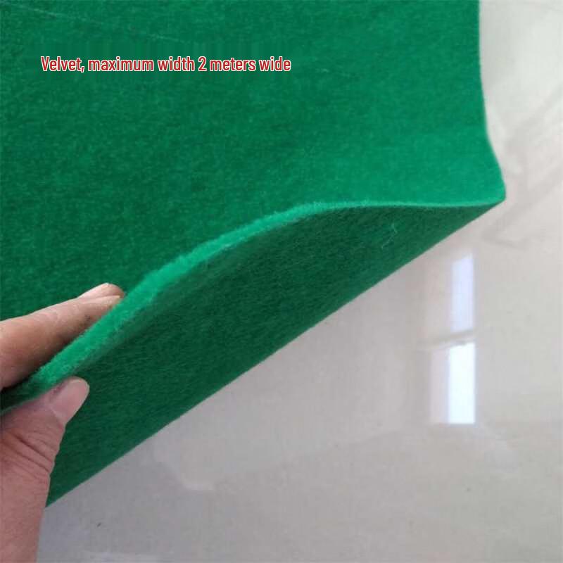 Green Velvet Desk & Table Mat