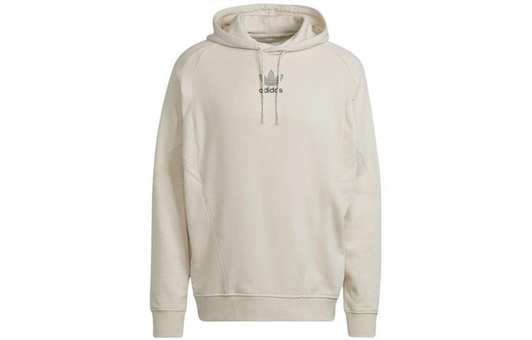 Adidas Originals Sweatshirts Men s Beige Hooded Moderate Other HF5677 XS