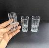 Szklanka do shotów kryształowa 25 ml Szklanki do Whiskey Tequili Domowy Bar, Elegancki Zestaw Prezentowy na Wesela, Imprezy i Degustację Bourbona, Kieliszek do Likierów