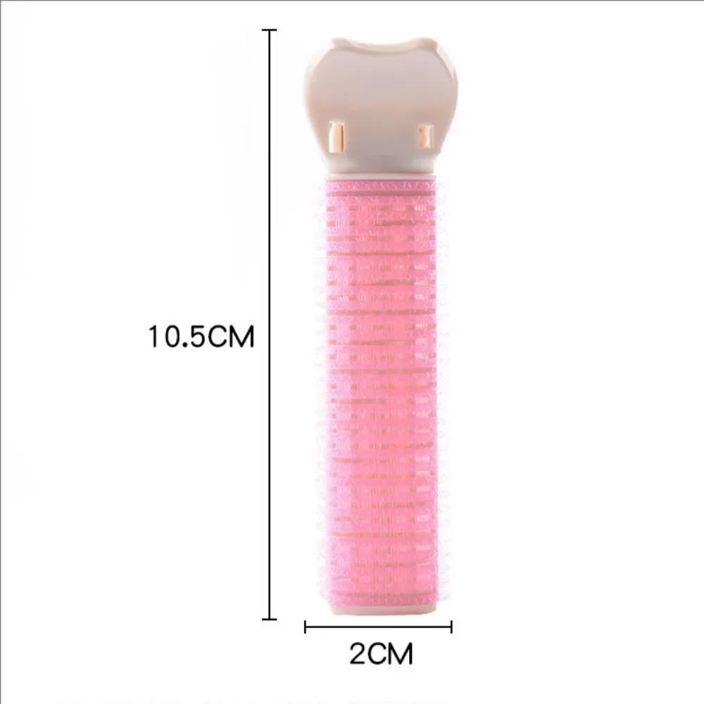 2pcs No Trace Head Hair Roots Fluffy Clip Lazy Air Bangs Self-adhesive Fluffy Hair Clip Curling Device Forehead Curler Hair