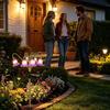 Solar Bluebell Flower Ground Plug Light, Waterproof Outdoor LED Garden Landscape Decorative Lamp, Yard Ambient Lighting