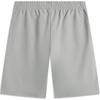 Li Ning Sports Lifestyle Series Solid Color Mid Waist Comfortable Breathable Straight Leg Casual Shorts Men shorts Moonlight-Gray AKSU535-3