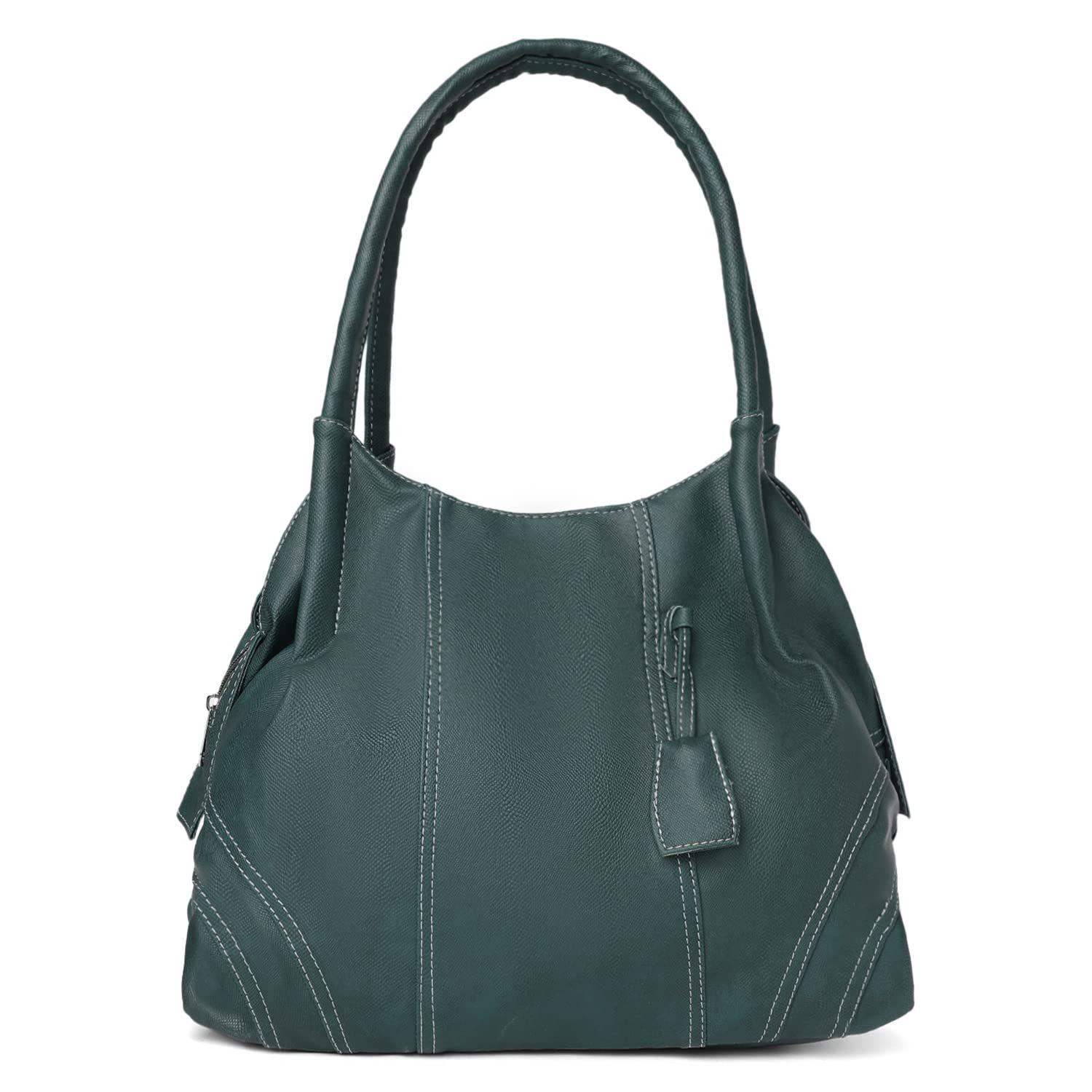 Женская сумка из искусственной кожи (большой) 12 x 17 x 6 in серый — фото 4