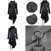 Elegant Gothic Swallow-tail Coat For Men Perfect Cosplay Costume Halloween Uniform