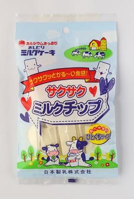 Nippon Milk Oshidori Knusprige Milchchips Milch 38g x 10 Beutel