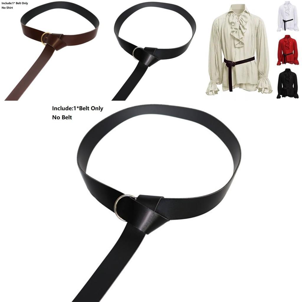 Classic Men Medieval Renaissance Pirate Shirt With Long Sleeve Stylish Design