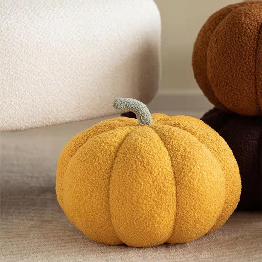 Halloween Pumpkins Pillow Ornaments Lightweight Super Soft Stuffed Toy Gift for Children Friends Family