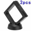 Coin Display Holder 50*50 Mm 2pcs Exhibiting Medals Coins Stamps Medals Jewelry