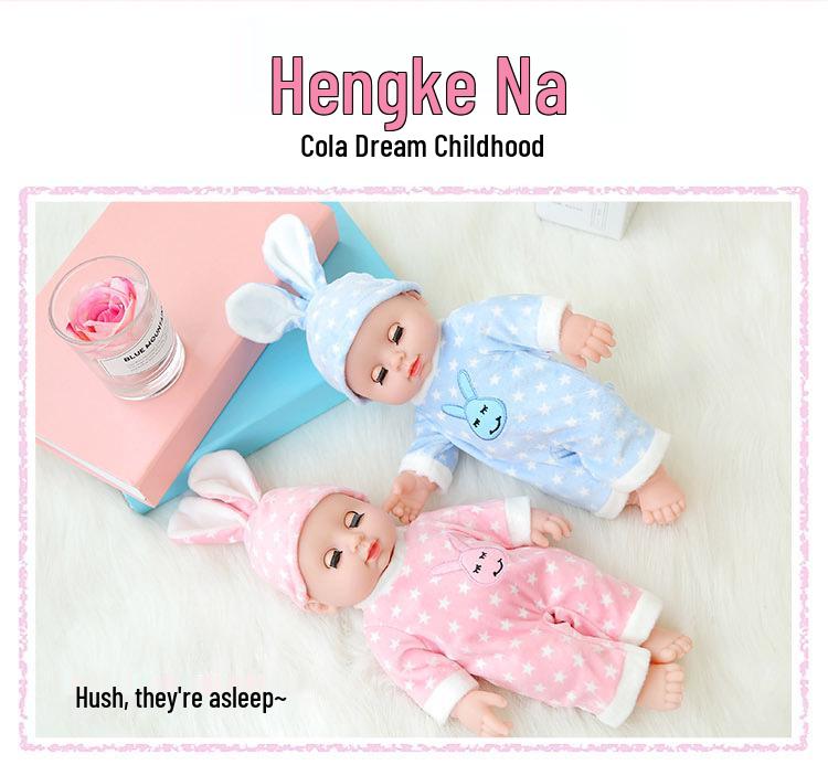 12-Inch White Fashion Doll - Dress-Up, Stuffed Toy for Girls, Playhouse & Reborn Doll