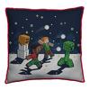 Minecraft Square Snowy Filled Cushion