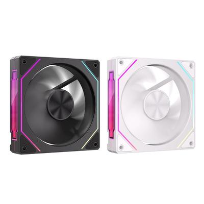 Computer Cooling Fan 120mm CPU Fan 800-1600RPM Double Color Option ARGB Reverse/Forward Case Fan