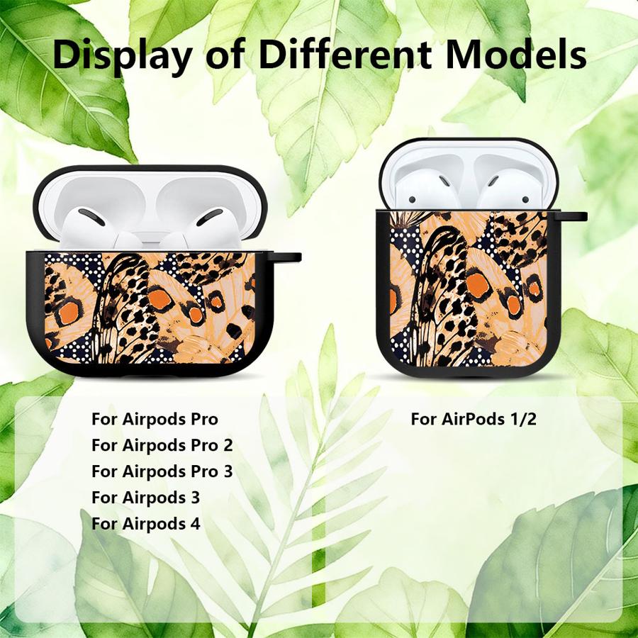 Case For Airpods 2 4 Pro3 1 Pro 3 Pro2 Earphone Cases Cover Butterfly Cartoon Pattern