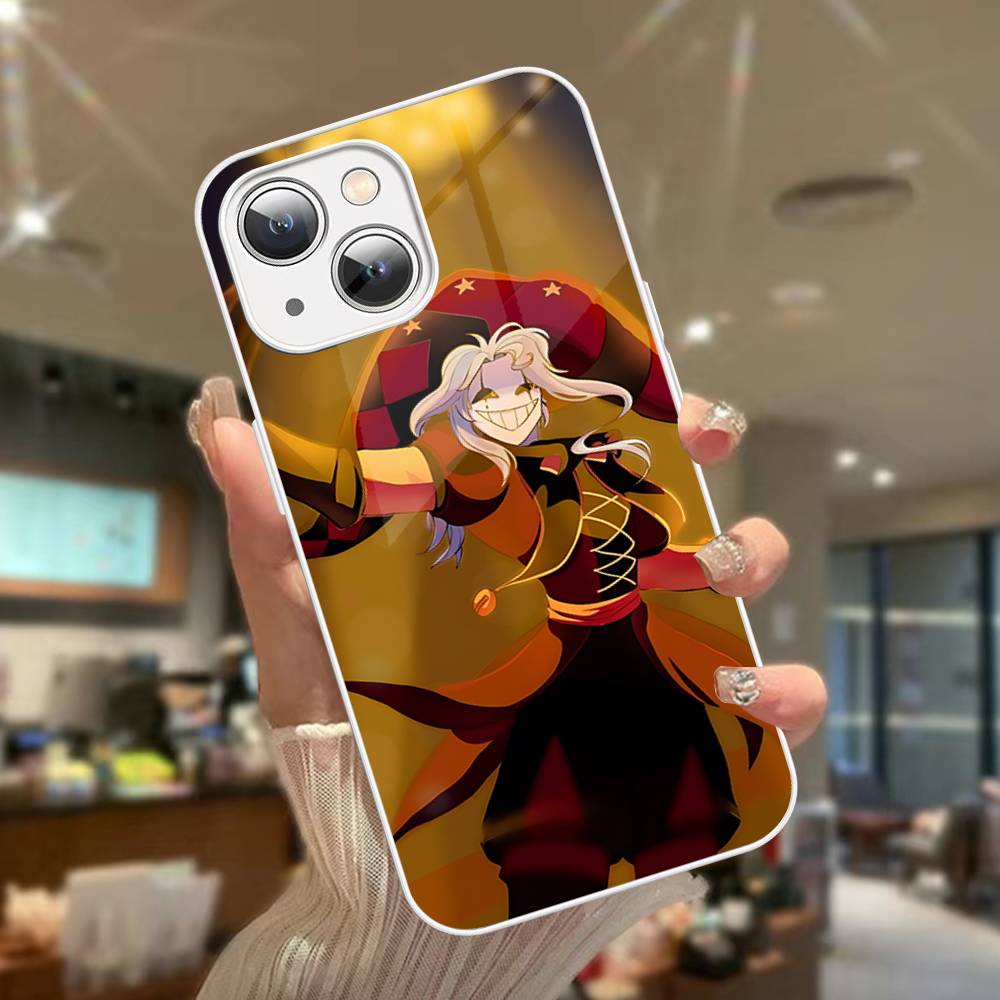 The Freak Circus Pierrot For IPhone 14 13 12 Mini 11 Pro XS Max X XR 14 Plus Tempered Glass Cover