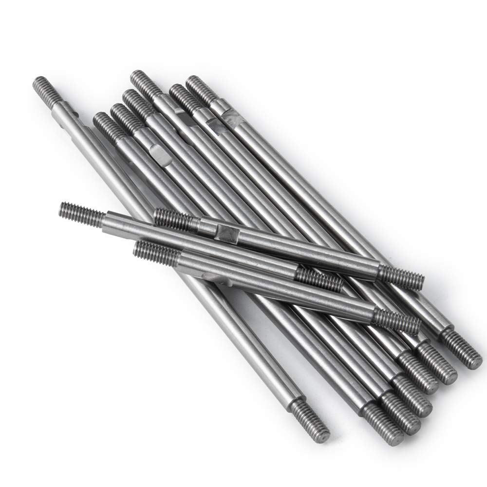 TRZX 1/10 Scale Traxxas TRX-4 RC Crawler Car Stainless Steel Rod Linkage 313mm