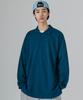 JEMUT Chewy Collar Long T-Shirt 7 Types Navy Yhlt2471