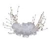 1 Pcs Women Headband Lace Bride Hair Band Wedding Hair Accessories Yarn Flower Bride Headband Hair Ornaments
