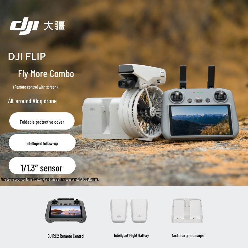 DJI Flip Portable 4K Vlog Drone