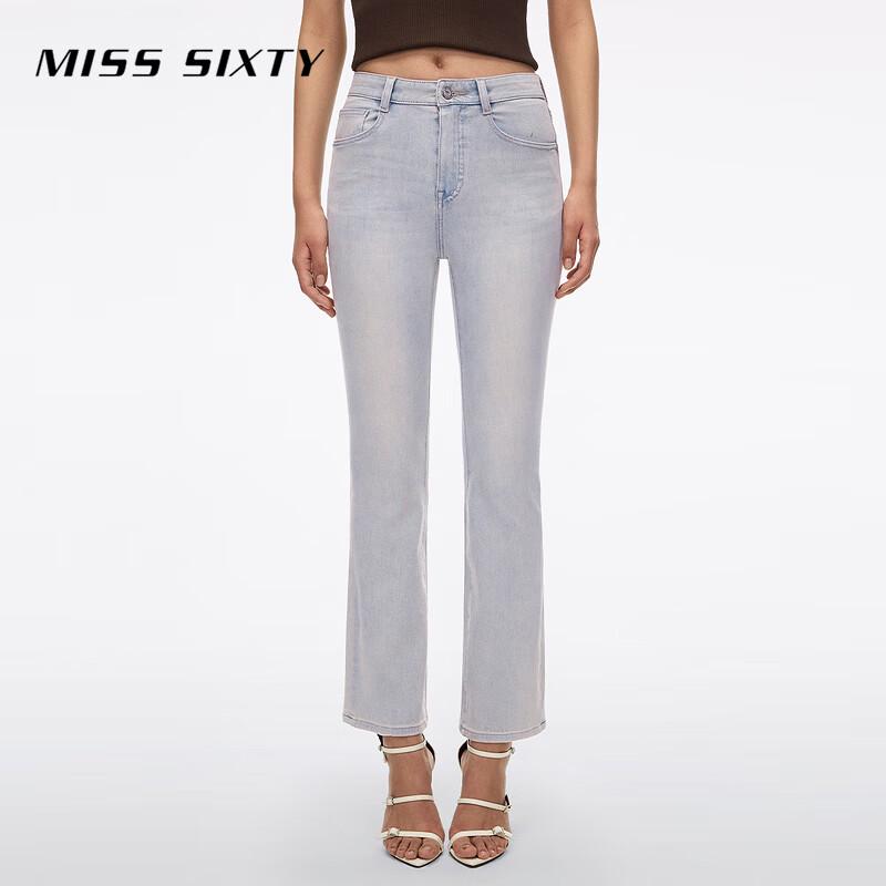 MISS SIXTY Women s Slim Fit Cropped Flared Jeans 27