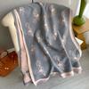 180*65 Thick Warm Winter Scarf Design Print Women Cashmere Pashmina Shawl Lady Wrap Scarves Knitted Men Foulard Blanket