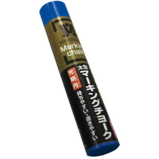 Shosekido Thick Marking 1 Box S30006 Chalk, Blue, (12 Chalks)